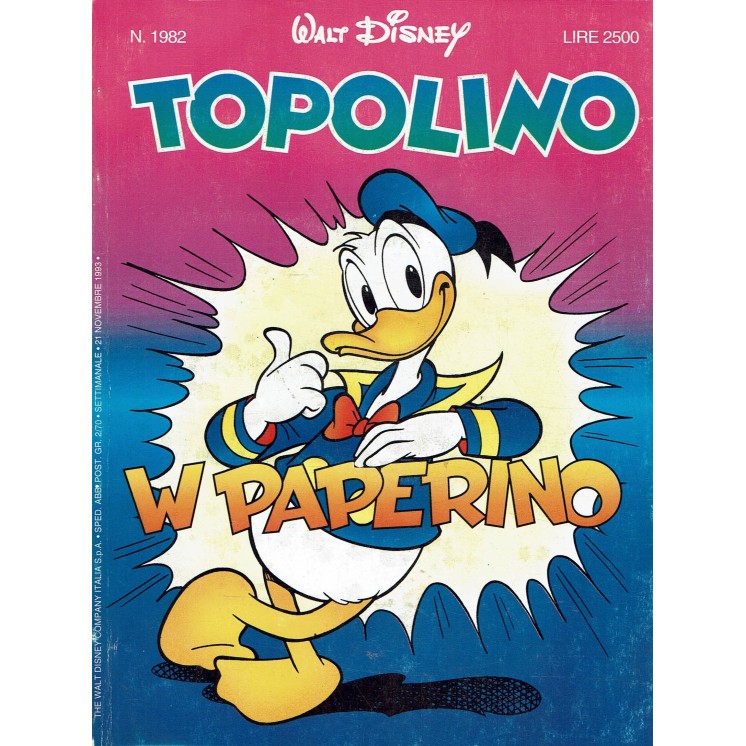 Topolino n.1982 ed.Walt Disney Mondadori