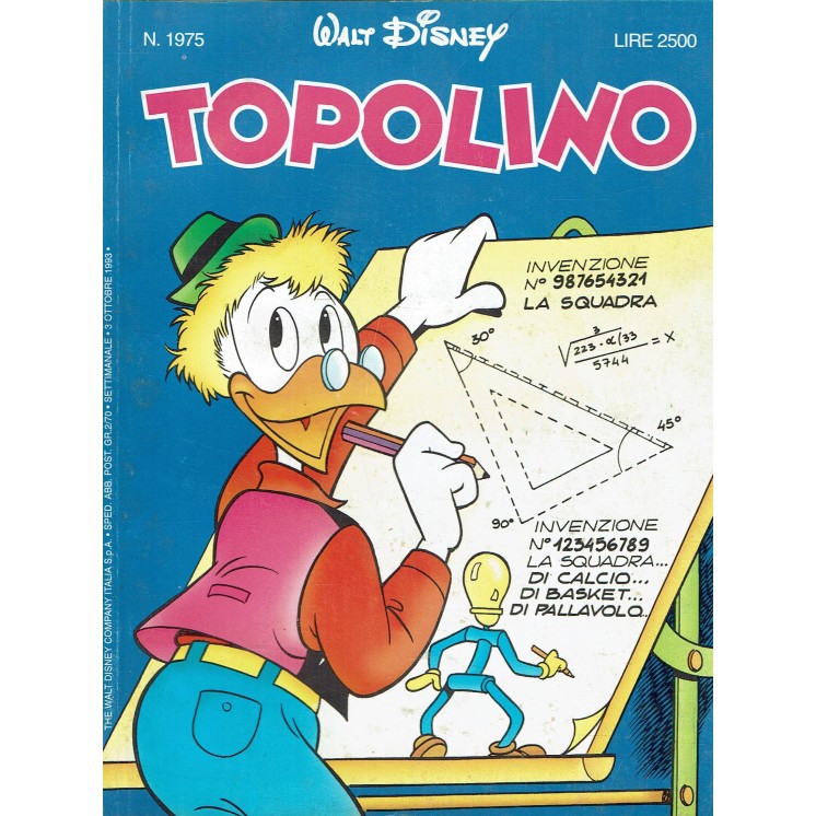 Topolino n.1975 ed.Walt Disney Mondadori