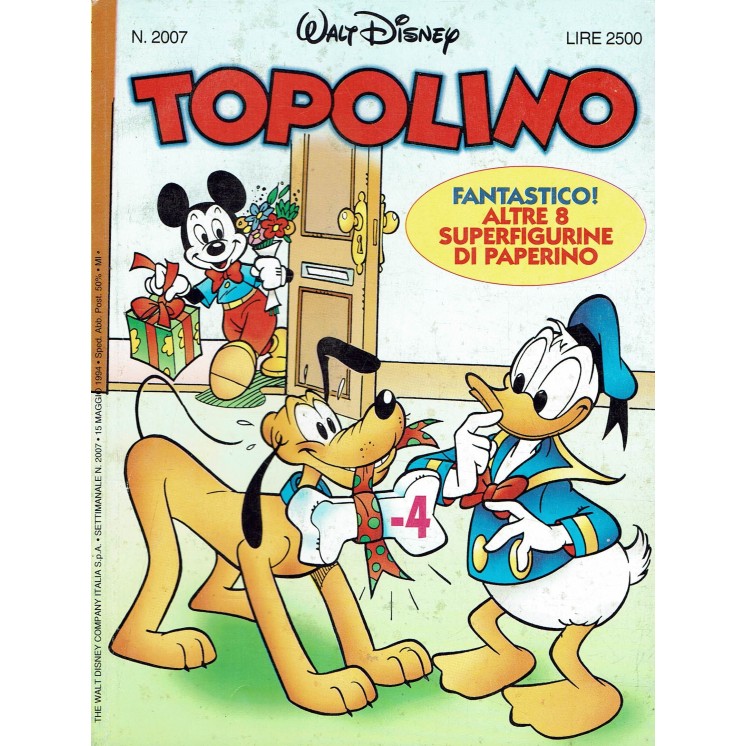 Topolino n.2007 ed.Walt Disney Mondadori