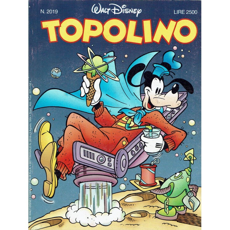 Topolino n.2019 ed.Walt Disney Mondadori