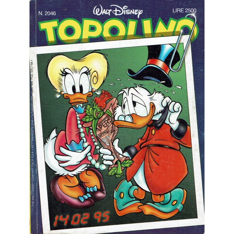 Topolino n.2046 ed.Walt Disney Mondadori