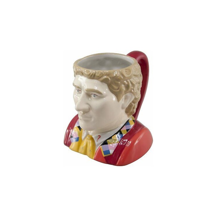 DOCTOR WHO Sixth Doctor Collectors Ceramic 3D Mug (DR201) TAZZA Nuova Gd48