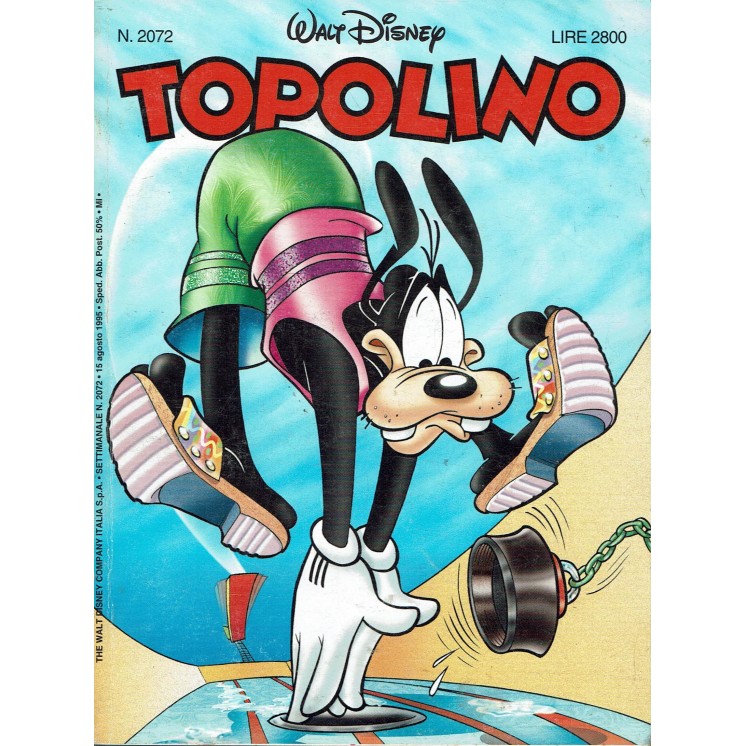 Topolino n.2072 ed.Walt Disney Mondadori