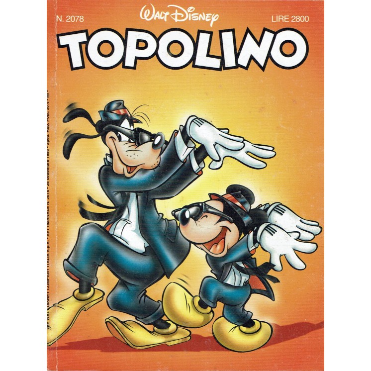 Topolino n.2078 ed.Walt Disney Mondadori