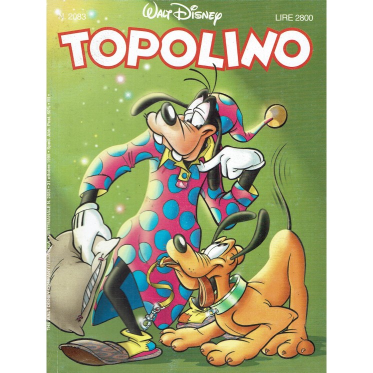 Topolino n.2083 ed.Walt Disney Mondadori