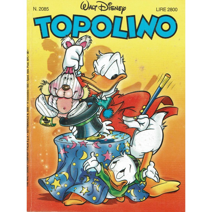 Topolino n.2085 ed.Walt Disney Mondadori