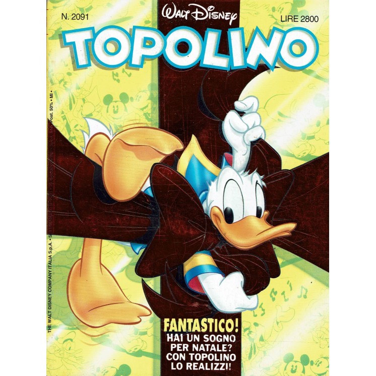 Topolino n.2091 ed.Walt Disney Mondadori
