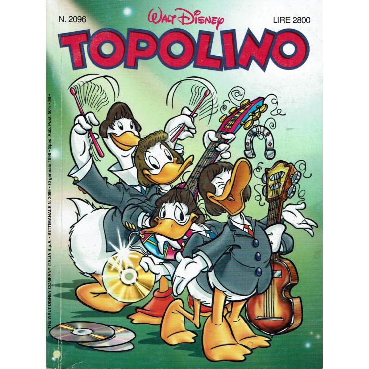 Topolino n.2096 ed.Walt Disney Mondadori