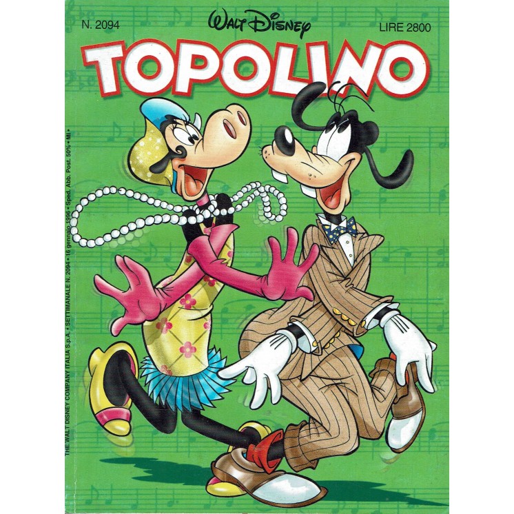 Topolino n.2094 ed.Walt Disney Mondadori