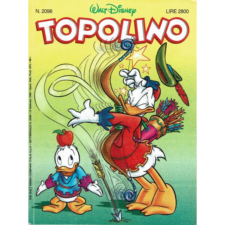 Topolino n.2098 ed.Walt Disney Mondadori