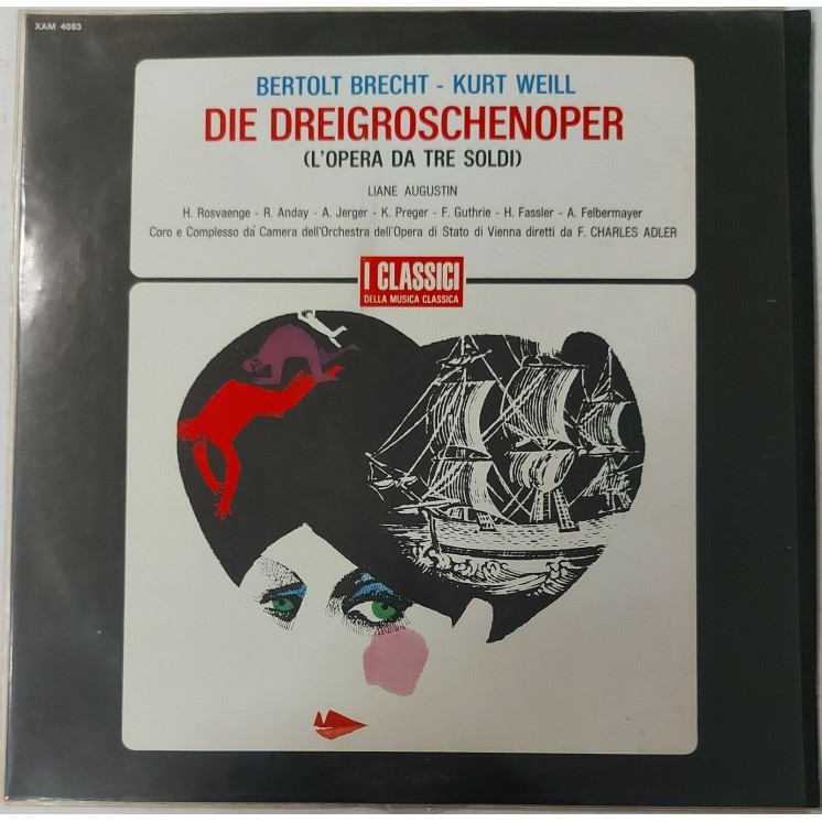 767 33 Giri Brecht Weill Die Dreigroschenoper (Opera da tre soldi) XAM 4063