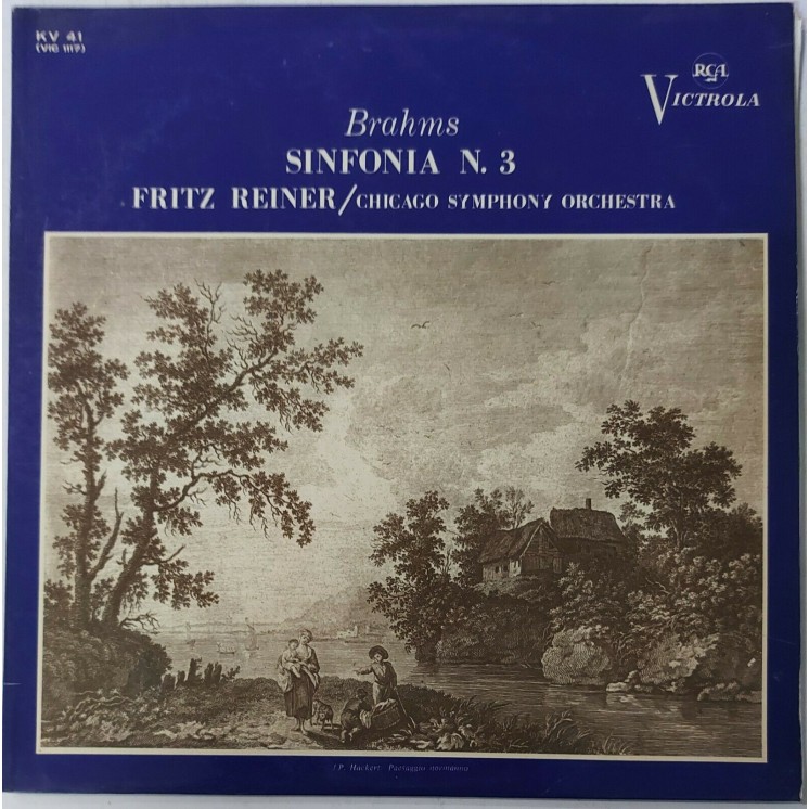 770 33 Giri Brahms Sinfonia n.3 Reiner RCA Victrola KV 41 (VIC 117)