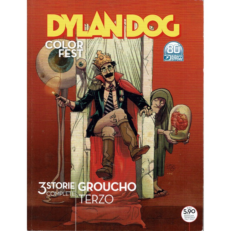 Dylan Dog Color Fest n.38 Groucho Terzo ed. Bonelli