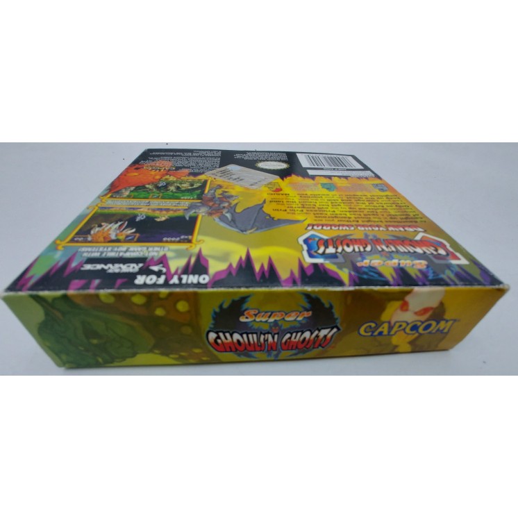 Super Ghouls N Ghosts per Game Boy Advance CAPCOM MINT ed.Nintendo