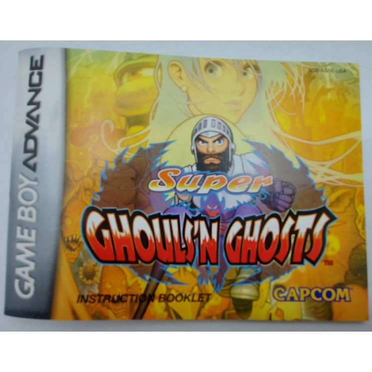 Super Ghouls N Ghosts per Game Boy Advance CAPCOM MINT ed.Nintendo