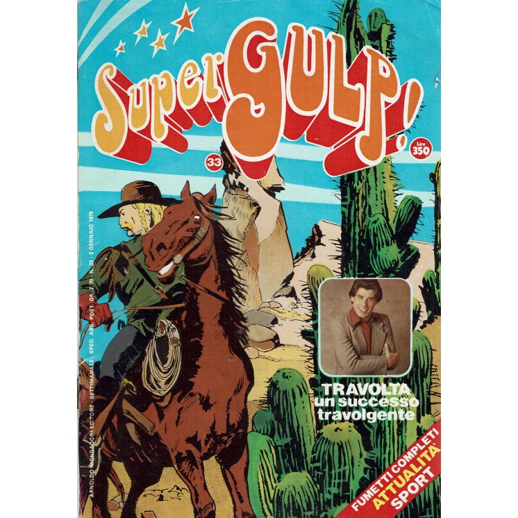 SuperGulp! n. 33 Uomo Ragno Cattivik SuperGulp ed. Mondadori FU05