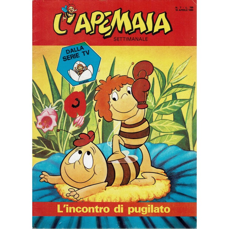L'Ape Maia settimanale  7 dalla serie TV l'incontro di pugilato FU05