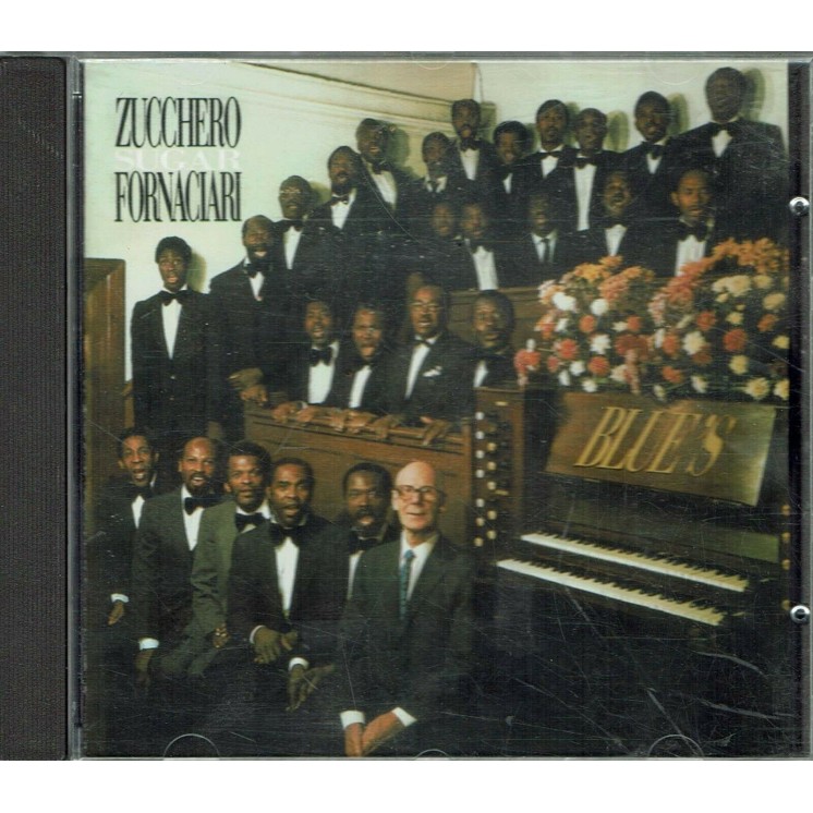 CD18 34 Zucchero Sugar Fornaciari Blues allegato TV Sorrisi Canz. 6 1987 Polydor