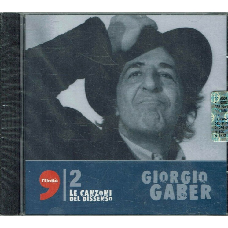 CD18 37 Giorgio Gaber Le canzoni del dissenso alleg. L'Unità 2 Carosello