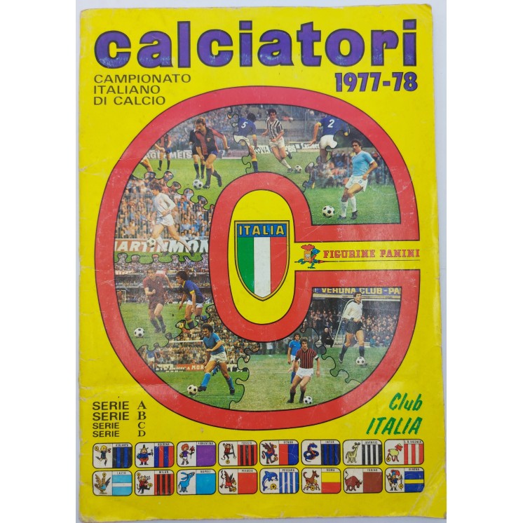 Album dei Calciatori Panini 1977 78 semi COMPLETO Roma Zoff Rossi CalcioFU16