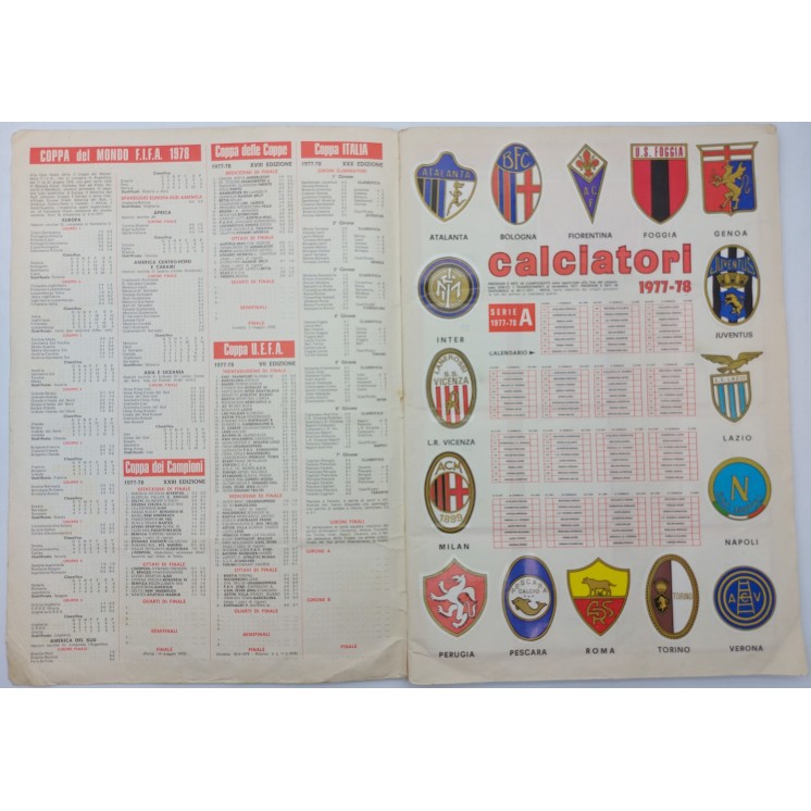Album dei Calciatori Panini 1977 78 semi COMPLETO Roma Zoff Rossi CalcioFU16