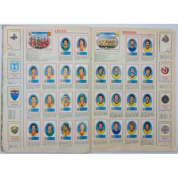 Album dei Calciatori Panini 1977 78 semi COMPLETO Roma Zoff Rossi CalcioFU16
