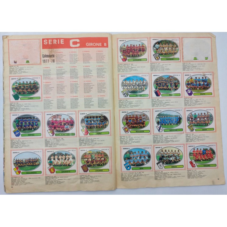 Album dei Calciatori Panini 1977 78 semi COMPLETO Roma Zoff Rossi CalcioFU16