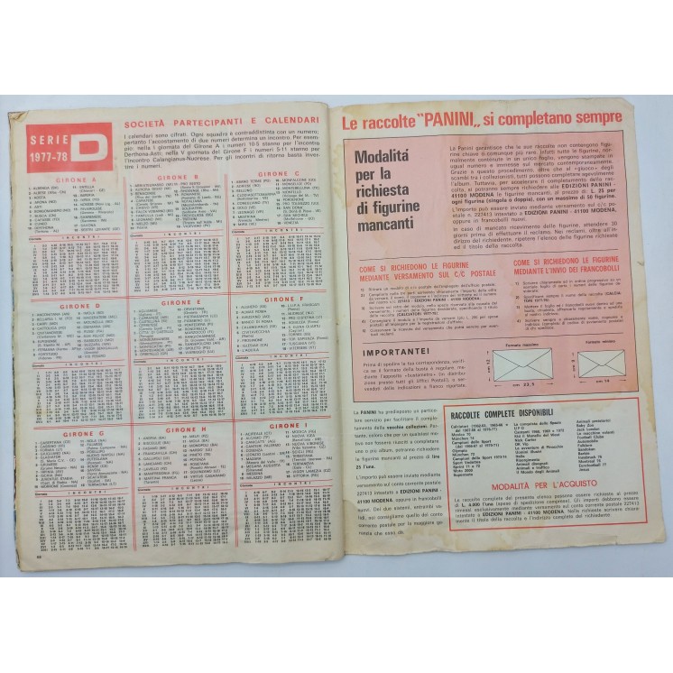 Album dei Calciatori Panini 1977 78 semi COMPLETO Roma Zoff Rossi CalcioFU16