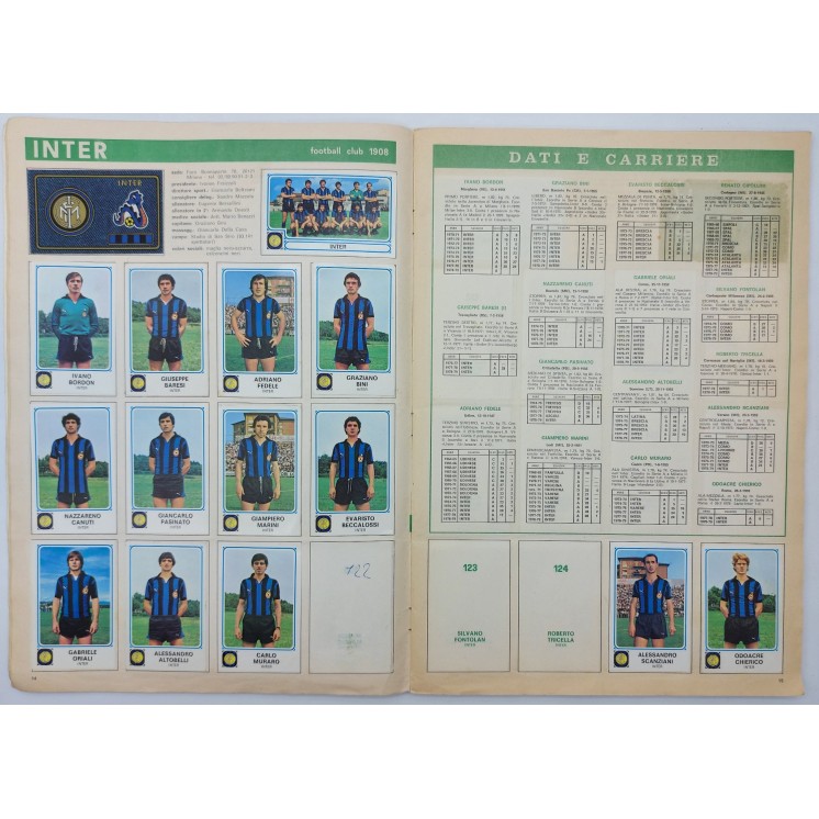 Album dei Calciatori Panini 1978 79 semi COMPLETO Baresi rookies Calcio FU16