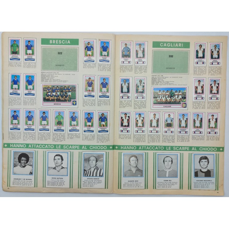 Album dei Calciatori Panini 1978 79 semi COMPLETO Baresi rookies Calcio FU16