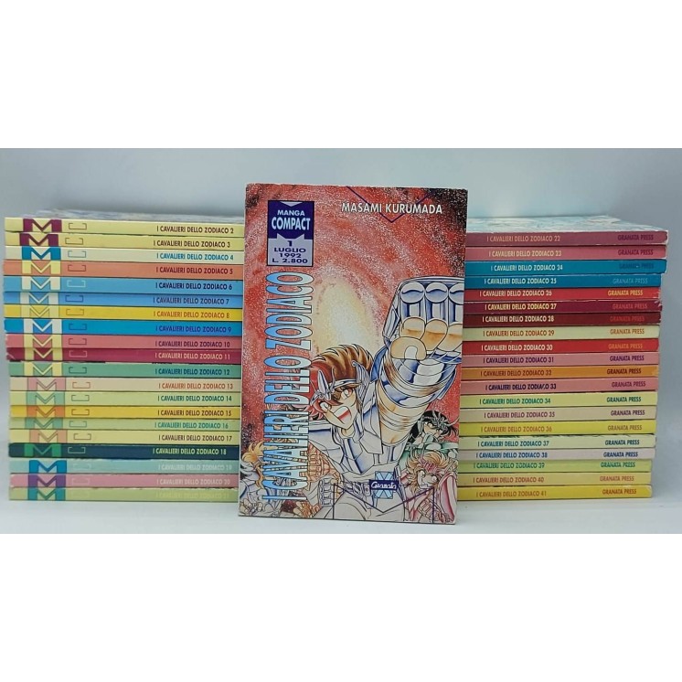 I Cavalieri dello Zodiaco 1/41 serie COMPLETA di Kurumada ed. Granata Press SC04