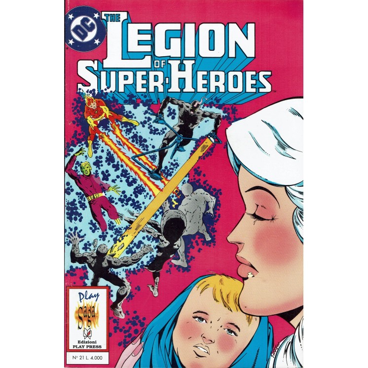 PLAY SAGA 18/22 the Legion of Super Heroes 1/5 saga COMPLETA ed. Play Press SU11