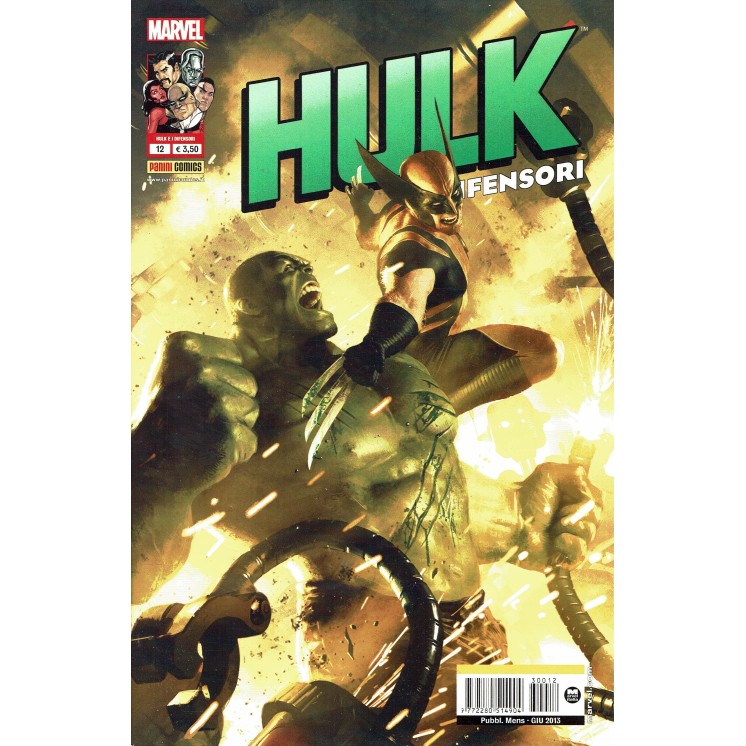 HULK E I DIFENSORI 8/12 3 saghe COMPLETE sempre arrabbiato! ed. Panini SU14