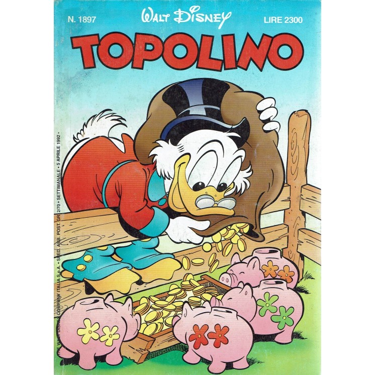 Topolino n.1897 ed. Walt Disney Mondadori