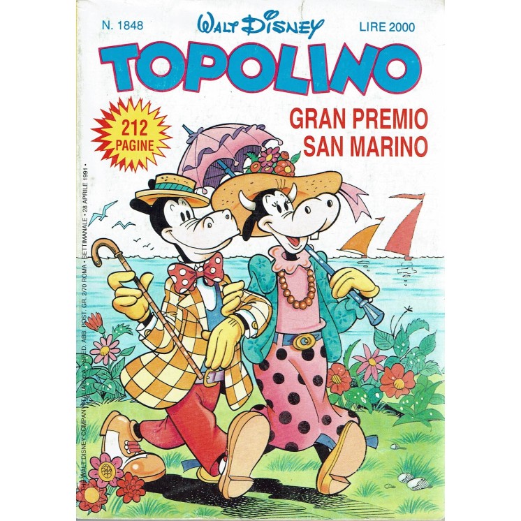 Topolino n.1848 ed. Walt Disney Mondadori