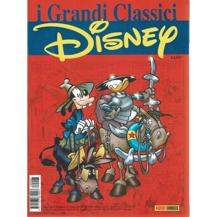 I Grandi Classici   8 NUOVA EDIZIONE ed. Panini BO04