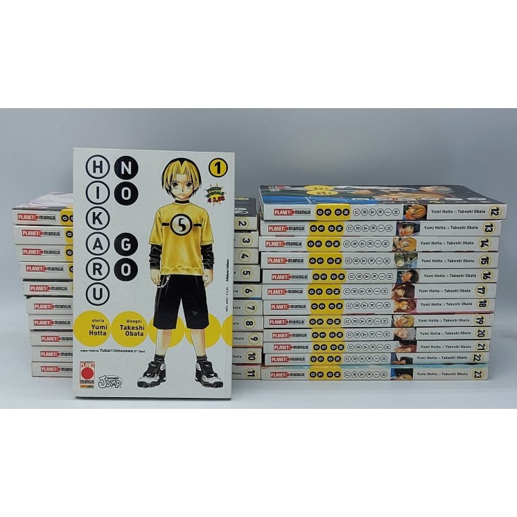 Hikaru No Go 1/23 di Obata (Death Note) serie COMPLETA ed. Panini SC01