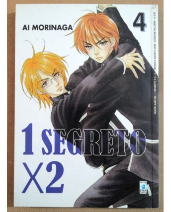 1 Segreto X2 n. 4 di Ai Morinaga ed. Star Comics * SCONTO 50% * OTTIMO STATO!