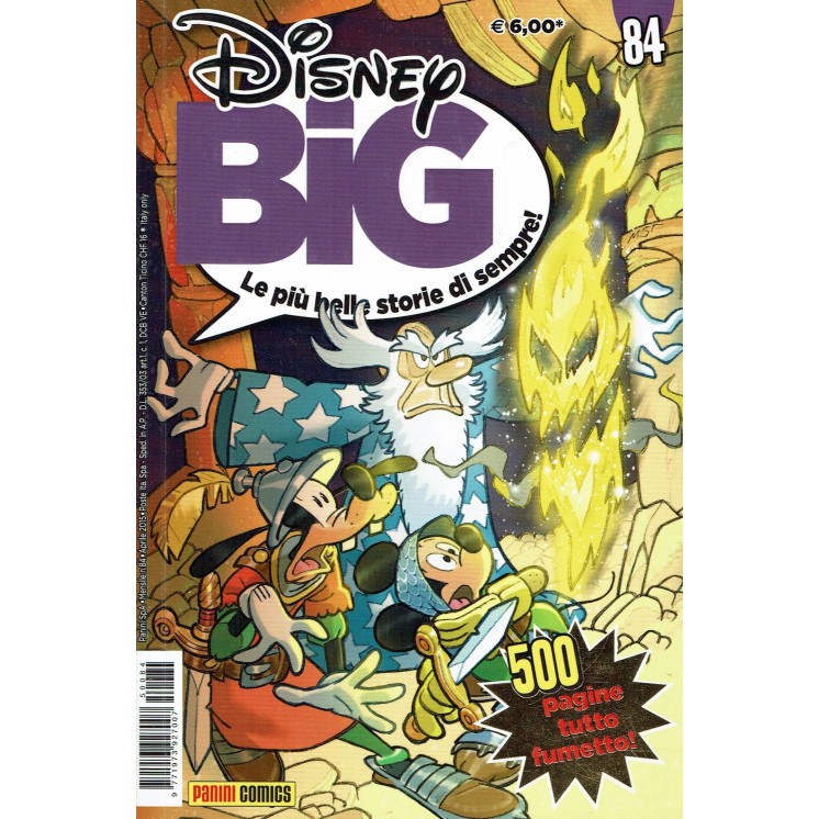 Disney BIG  84 le piu belle storie di sempre ed. Panini BO04