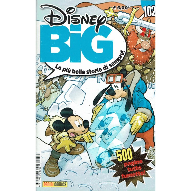 Disney BIG 102 le piu belle storie di sempre ed. Panini BO04