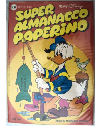 Super Almanacco Paperino N.10 Aprile 1981 -  Ed. Mondadori