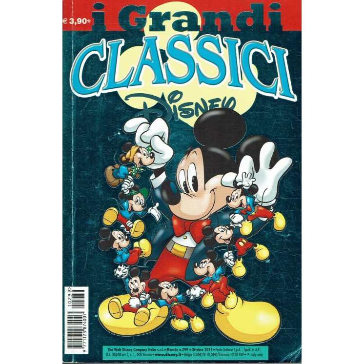 I Grandi Classici Disney n.299  ed. Walt Disney Company Italia BO03