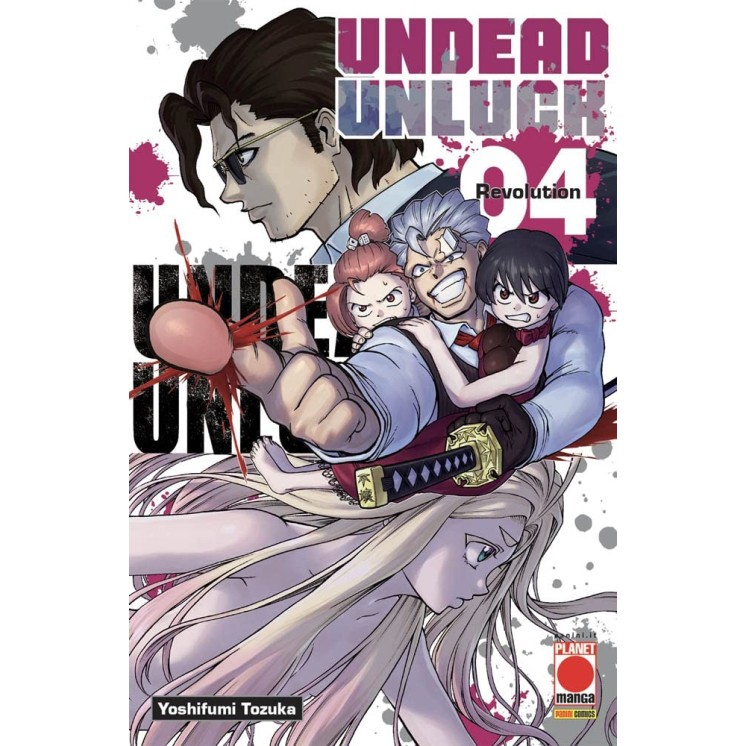 Undead e Unluck  4 di Tozuka NUOVO ed. Panini Comics