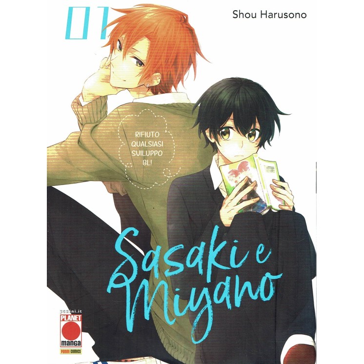 Sasaki e Miyano  1 di Shou Harusono NUOVO ed. Panini Comics