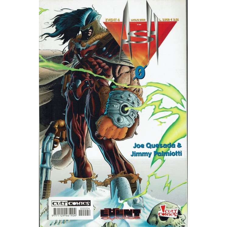 Ash 0/3 di Quesada Palmiotti saga COMPLETA ed. Cult Comics SU29