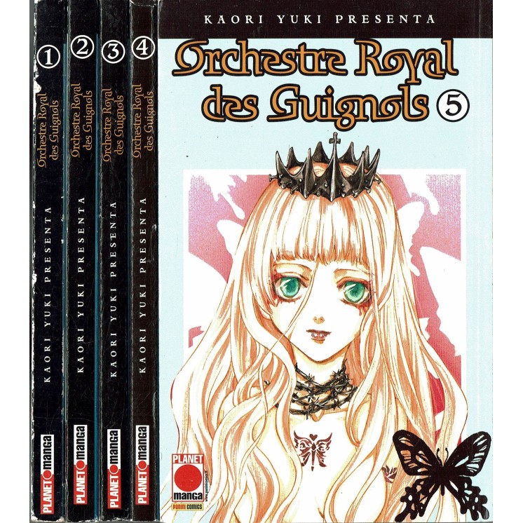 Orchestre Royal des Royal Guignols 1/5 serie COMPLETA di K. Yuki ed.Panini SC03