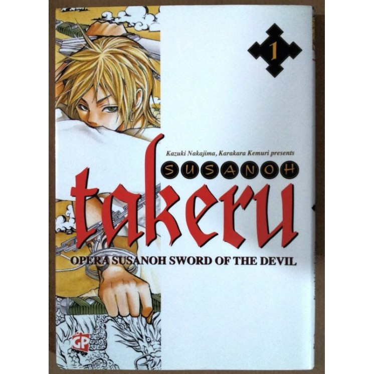 Takeru n. 1 di K. Nakajima & K. Kemuri ed. GP * SCONTO 40% * NUOVO!...