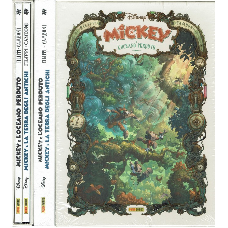 Mickey oceano perduto terra degli antichi COFANETTO NUOVO RISTAMPA Panini FU24