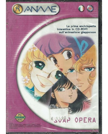 ANIME Enciclopedia Interattiva soap pera Candy Creami CD ROM Pc Mac Mae M