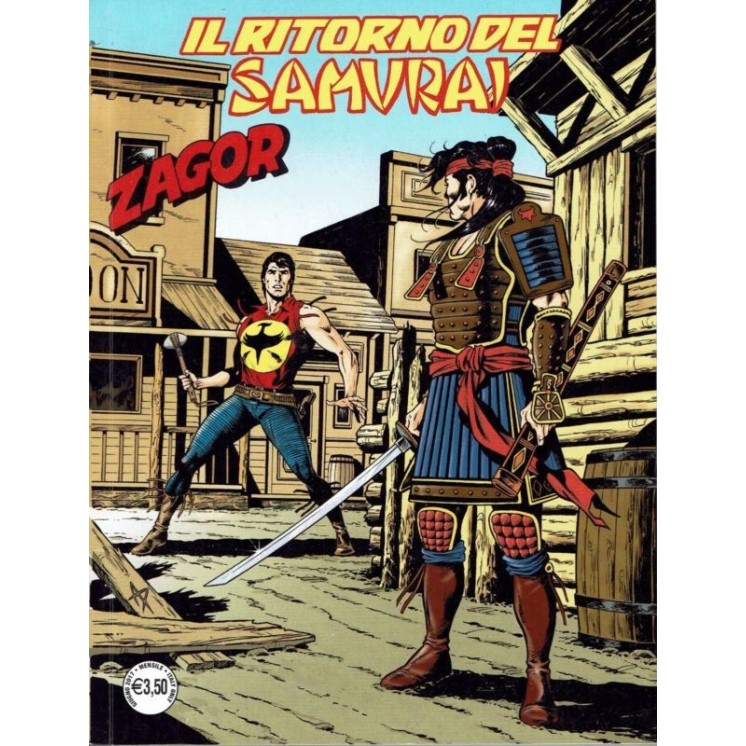 Zagor n. 674 Il ritorno del Samurai ed. Bonelli NUOVO